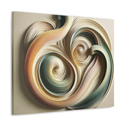 Harmonic Curves" - Soft Abstract Shapes