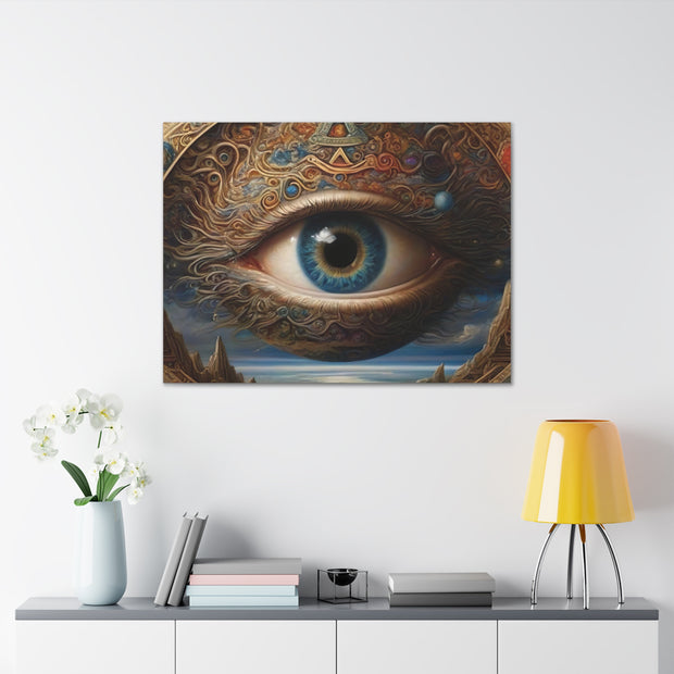 Omniscient Orb: The Cosmic Eye Tapestry