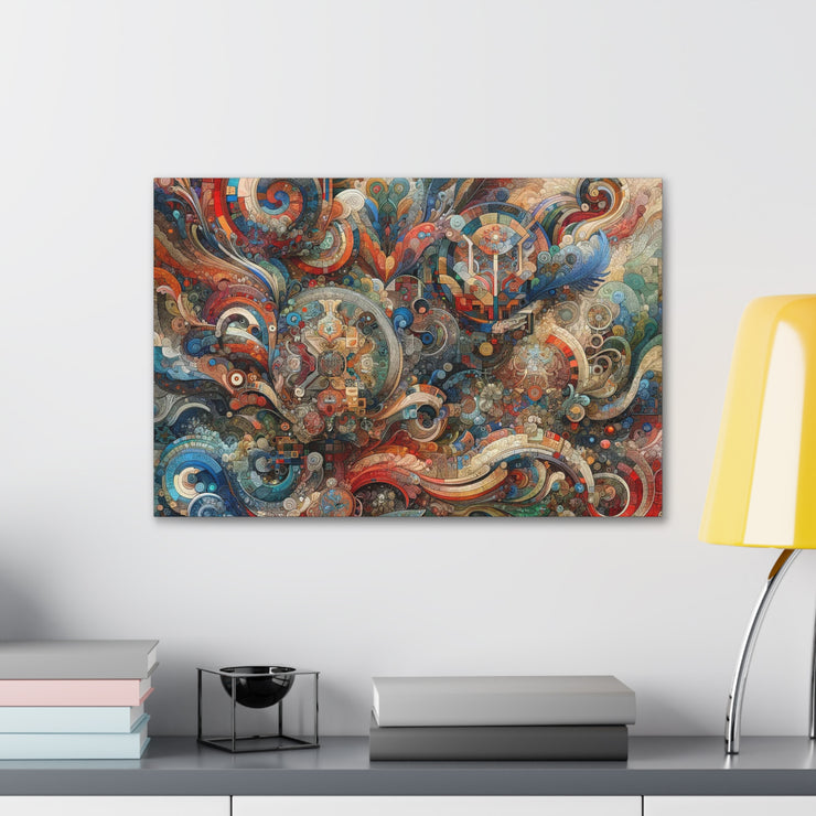 Vivid Complexity - Bold Maximalist Art