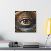 Omniscient Orb: The Cosmic Eye Tapestry