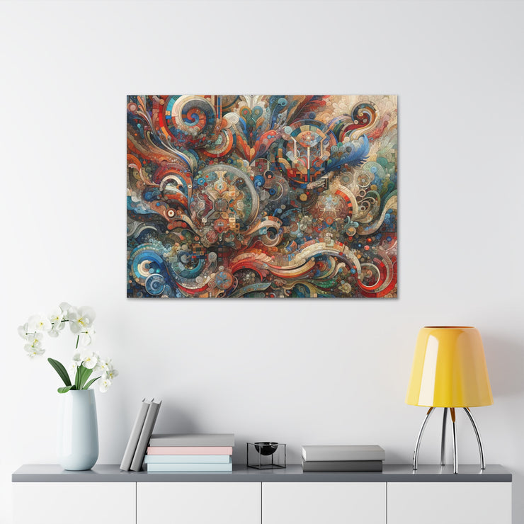 Vivid Complexity - Bold Maximalist Art