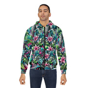 Urban Jungle Flora Zip Hoodie (AOP)