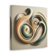 Harmonic Curves" - Soft Abstract Shapes