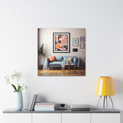 Abstract Art and Couch Canvas Gallery Wraps