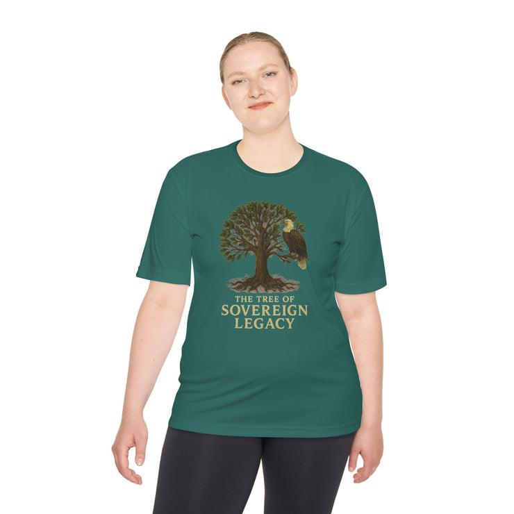 Tree of Sovereign Legacy” Performance T-Shirt