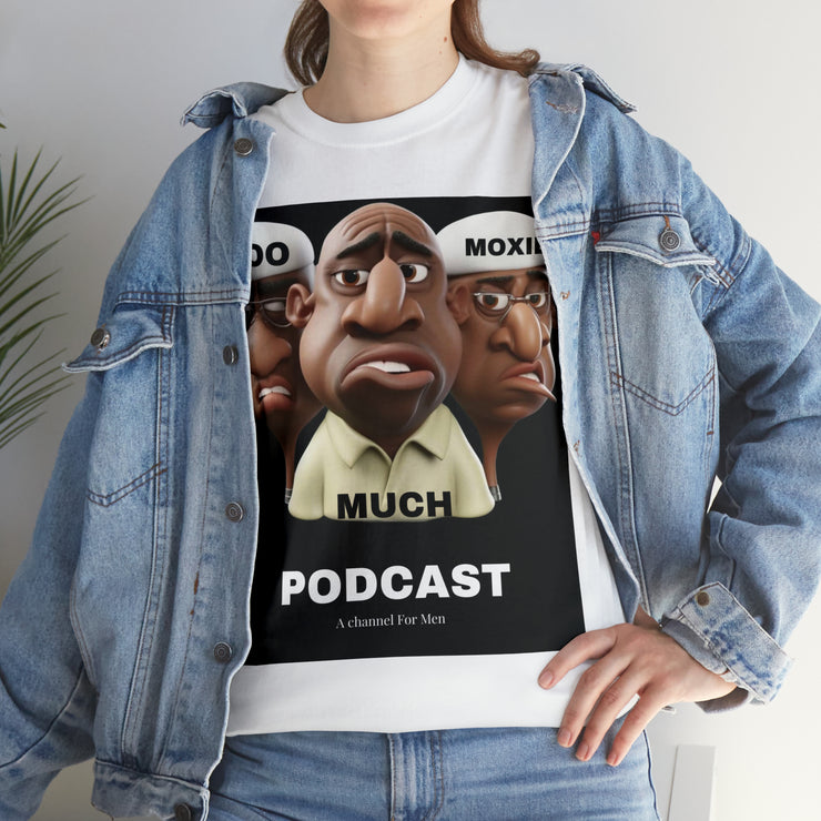 Too Much Moxie Podcast Alternate Unisex Heavy Cotton Tee