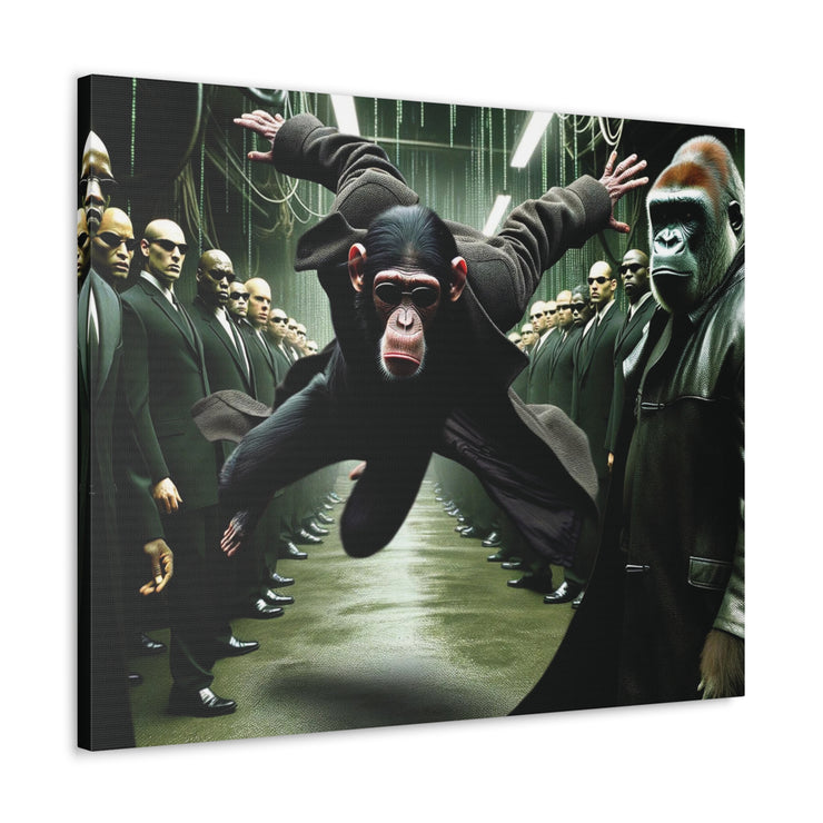 Primal Code: Rebellion in the Ranks Canvas Gallery Wraps