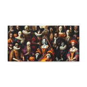 Masquerade of Shadows: An All Hallows' Eve Court Canvas Gallery Wraps