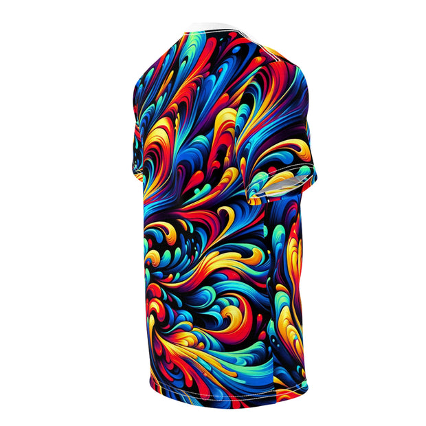 Color Fusion Spectacle - Abstract Art T-Shirt AOP