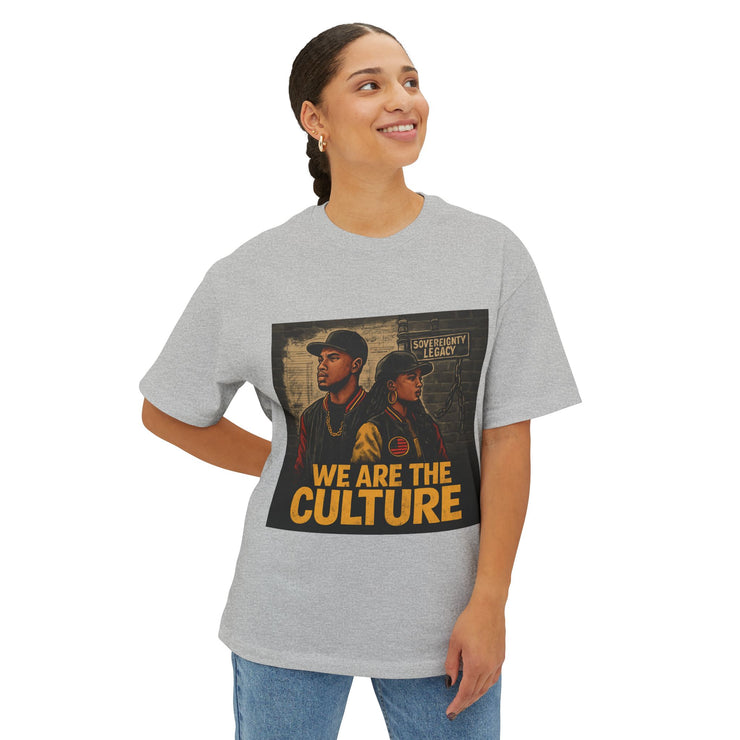We Are The Culture – Statement Tee by Mucho Art