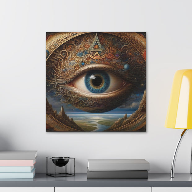 Omniscient Orb: The Cosmic Eye Tapestry