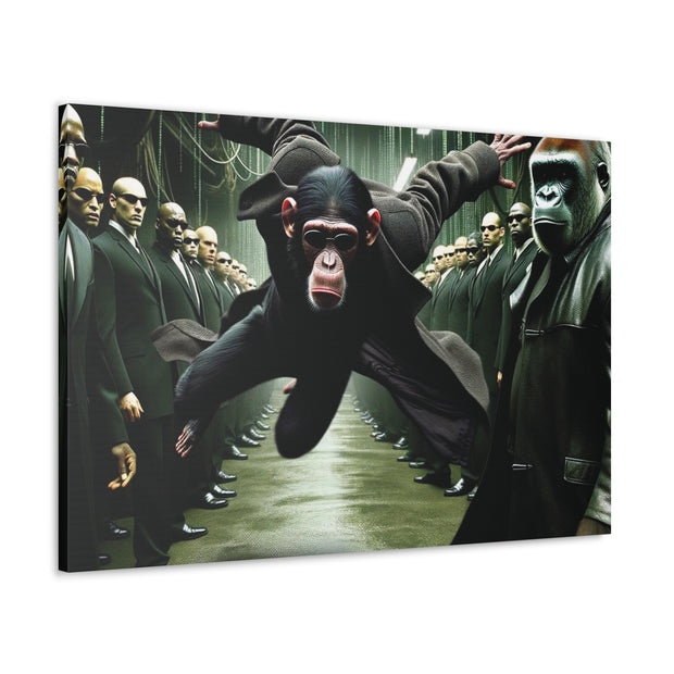 Primal Code: Rebellion in the Ranks Canvas Gallery Wraps