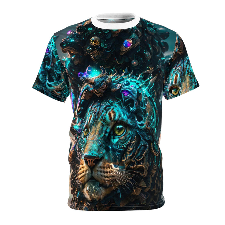 Aurora Lion Unisex Cut & Sew Tee (AOP)