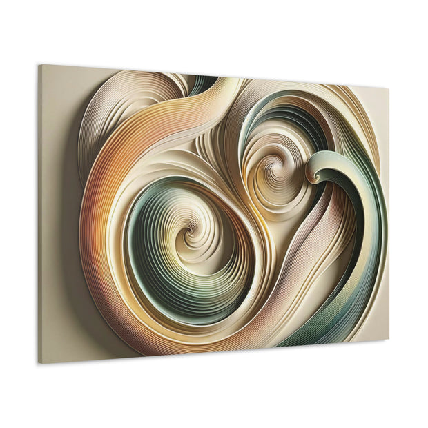 Harmonic Curves" - Soft Abstract Shapes