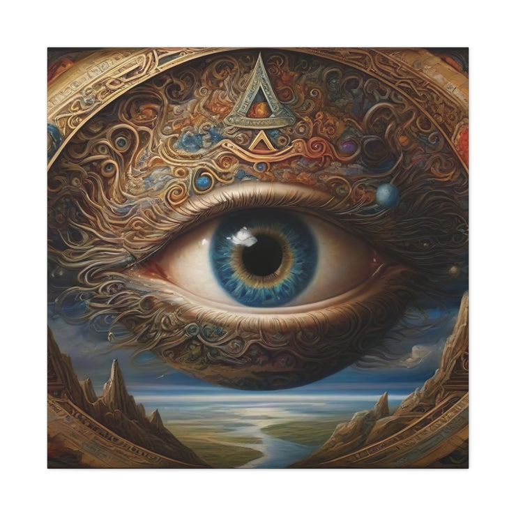 Omniscient Orb: The Cosmic Eye Tapestry