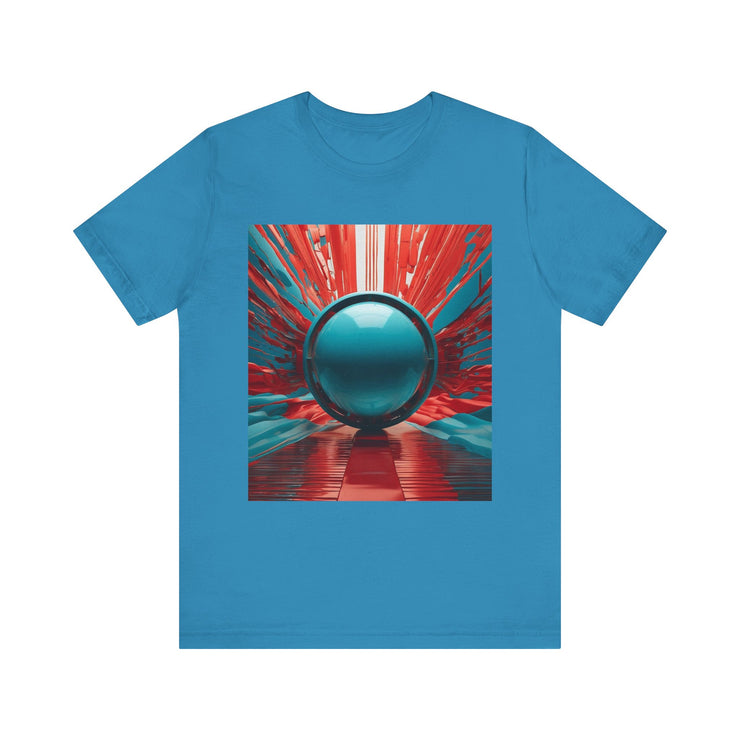 Cerulean Pulse: The Orbital Perspective Tee