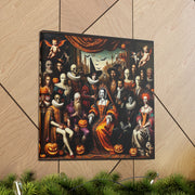 Masquerade of Shadows: An All Hallows' Eve Court Canvas Gallery Wraps