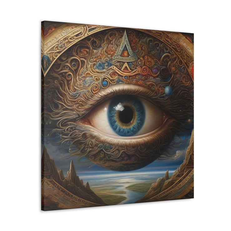 Omniscient Orb: The Cosmic Eye Tapestry