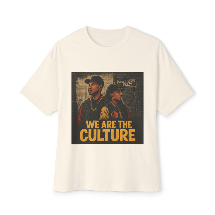 We Are The Culture – Statement Tee by Mucho Art