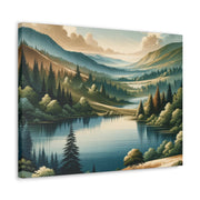 Tranquil Vista" - Detailed Landscape Art