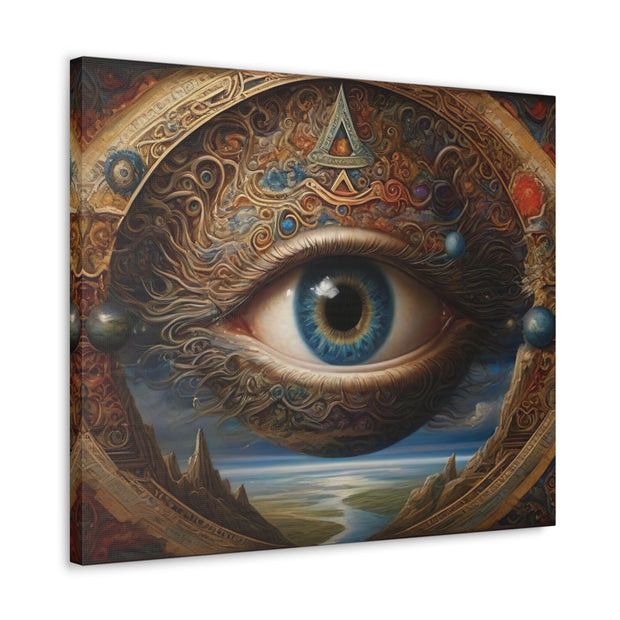 Omniscient Orb: The Cosmic Eye Tapestry