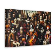 Masquerade of Shadows: An All Hallows' Eve Court Canvas Gallery Wraps