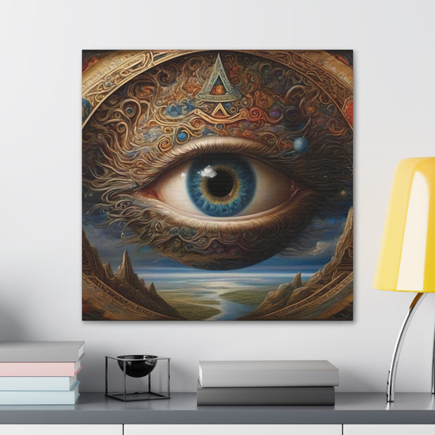 Omniscient Orb: The Cosmic Eye Tapestry