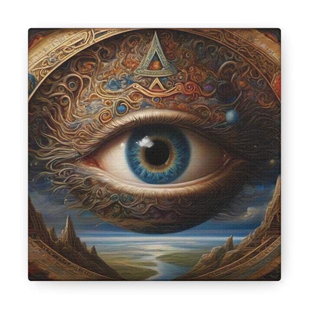 Omniscient Orb: The Cosmic Eye Tapestry