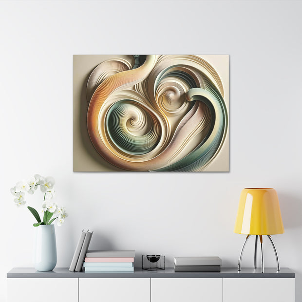 Harmonic Curves" - Soft Abstract Shapes