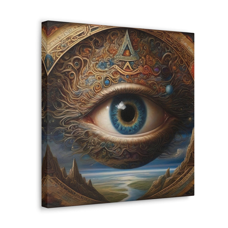 Omniscient Orb: The Cosmic Eye Tapestry