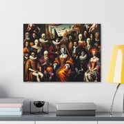 Masquerade of Shadows: An All Hallows' Eve Court Canvas Gallery Wraps