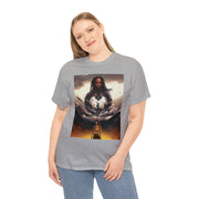 Afro Futuristic Man Unisex Heavy Cotton Tee