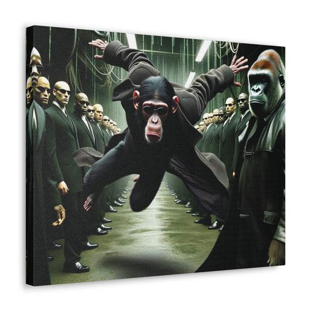 Primal Code: Rebellion in the Ranks Canvas Gallery Wraps