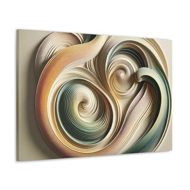 Harmonic Curves" - Soft Abstract Shapes