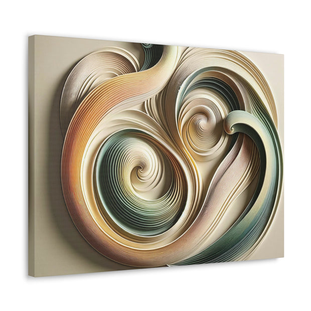 Harmonic Curves" - Soft Abstract Shapes