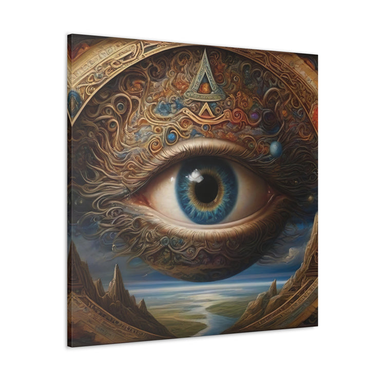 Omniscient Orb: The Cosmic Eye Tapestry