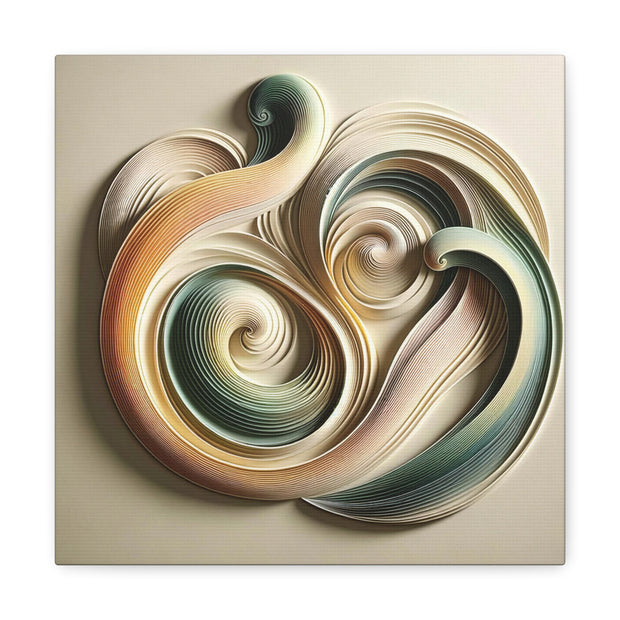 Harmonic Curves" - Soft Abstract Shapes