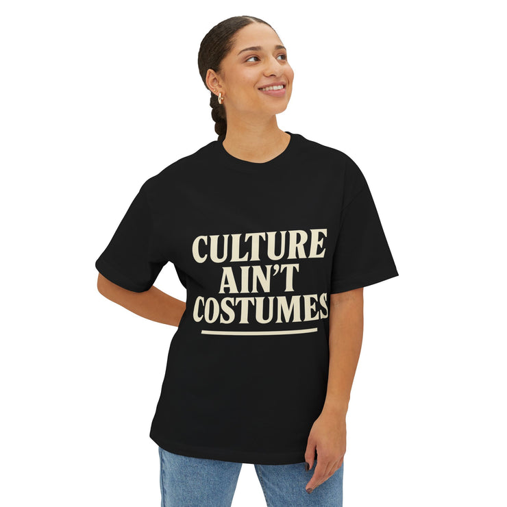 Culture Ain’t Costumes” – Unapologetic FBA Statement Tee