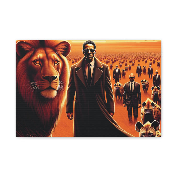 Leadership Unleashed: The Vanguard and the King - Artistic Canvas Print