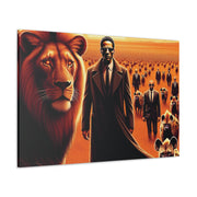 Leadership Unleashed: The Vanguard and the King - Artistic Canvas Print