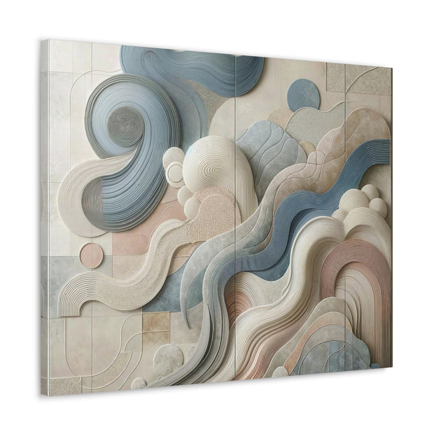 Ethereal Serenity" - Muted Abstract Art