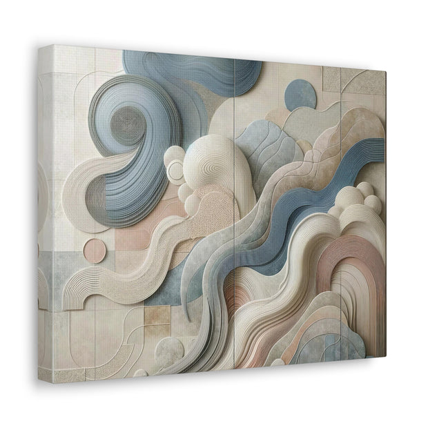 Ethereal Serenity" - Muted Abstract Art