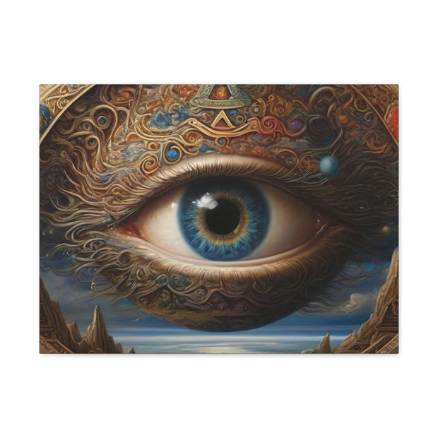 Omniscient Orb: The Cosmic Eye Tapestry