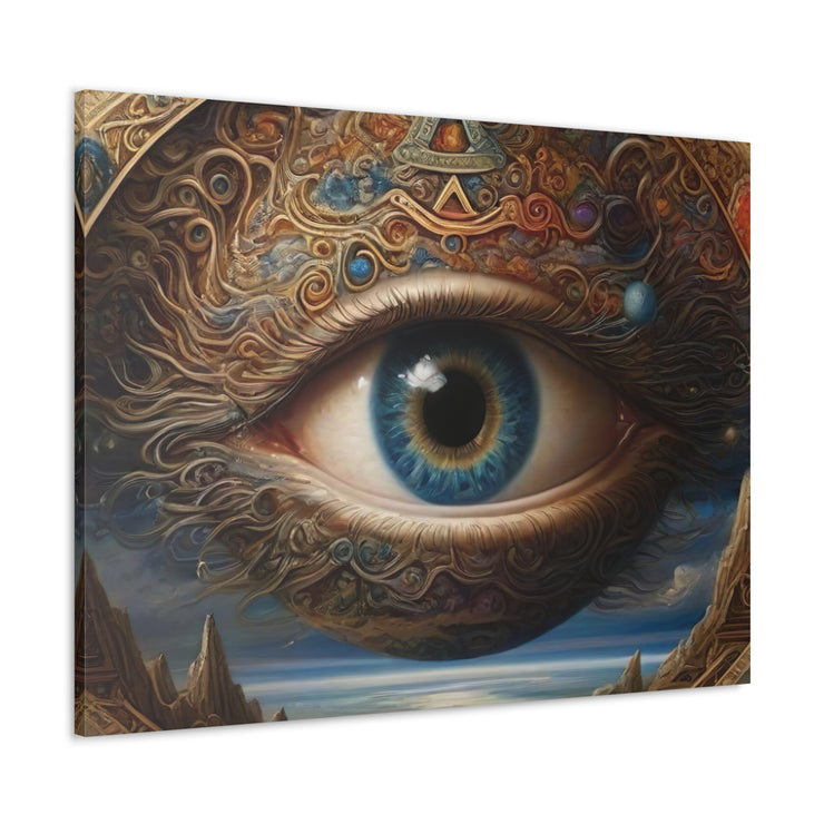 Omniscient Orb: The Cosmic Eye Tapestry