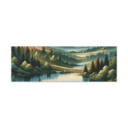 Tranquil Vista" - Detailed Landscape Art