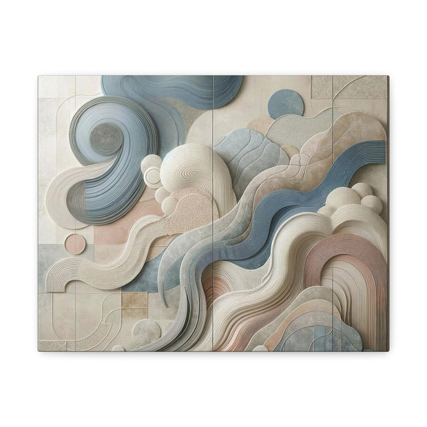 Ethereal Serenity" - Muted Abstract Art