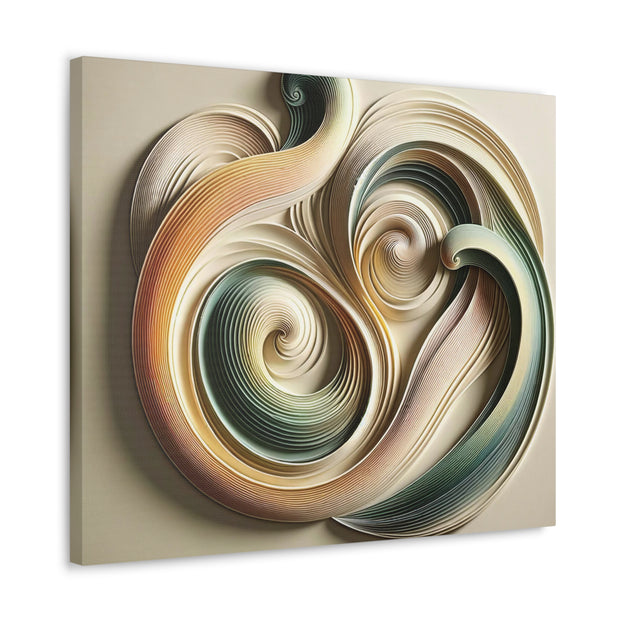 Harmonic Curves" - Soft Abstract Shapes