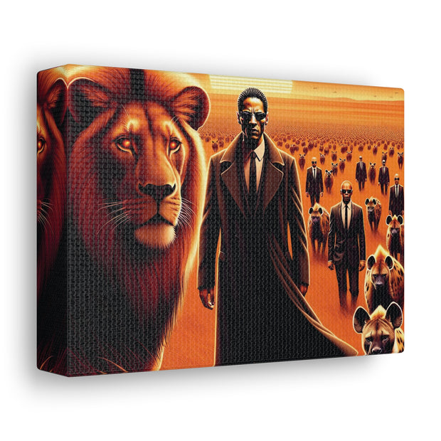 Leadership Unleashed: The Vanguard and the King - Artistic Canvas Print