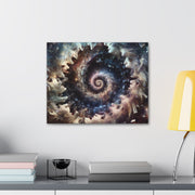 Hypnotic Whirlpool, Fragmented Portraits Canvas Gallery Wraps