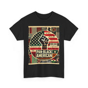 Pan-Black American Unity T-Shirt – Celebrate Heritage & Resilience